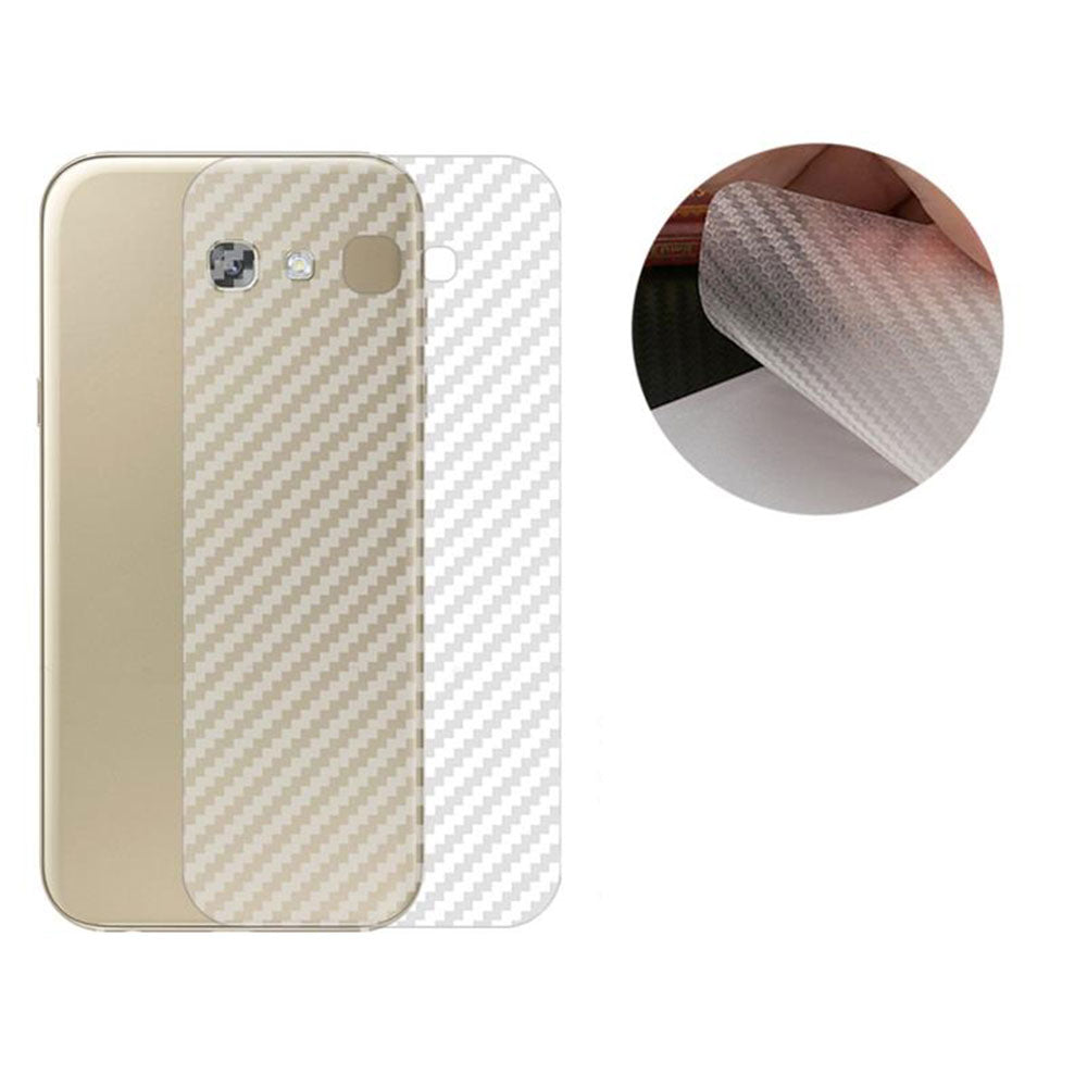 Samsung J4 Plus carbon Back Clear Skin Sticker