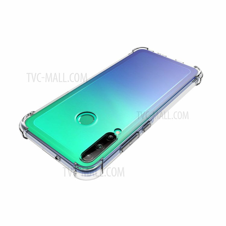 AntiShock Clear Back Cover Soft Silicone TPU Bumper case for Huawei Y7p