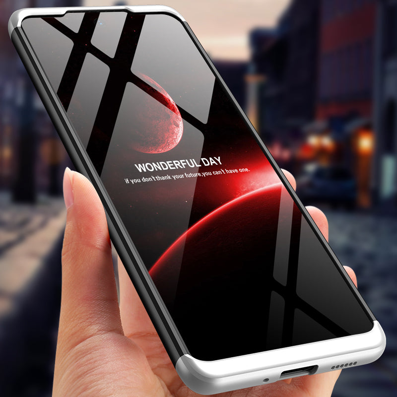 LEEKA Samsung A33 5G Full 3in1 Cover 360º Shockproof Armour Hard Matte PC Case