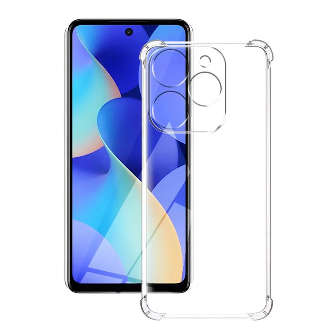 Clear AntiShock Clear Back Cover Soft Silicone TPU Bumper case