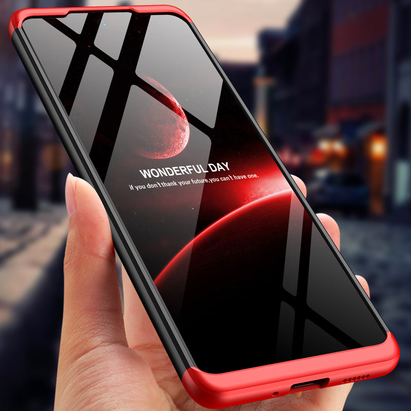 LEEKA Samsung A33 5G Full 3in1 Cover 360º Shockproof Armour Hard Matte PC Case