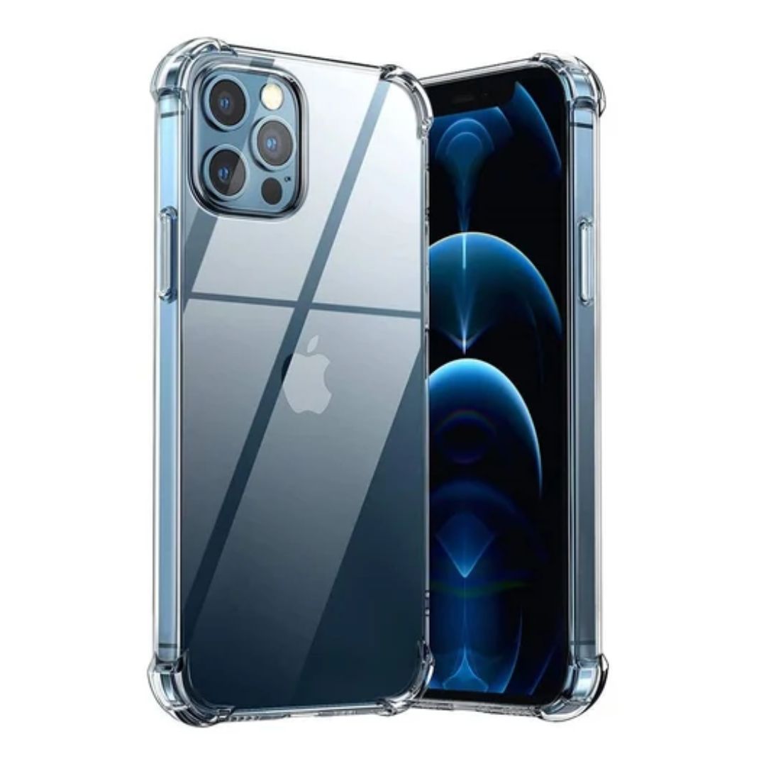 AntiShock Clear Back Cover Soft Silicone TPU Bumper case for apple iPhone 12 Pro Max