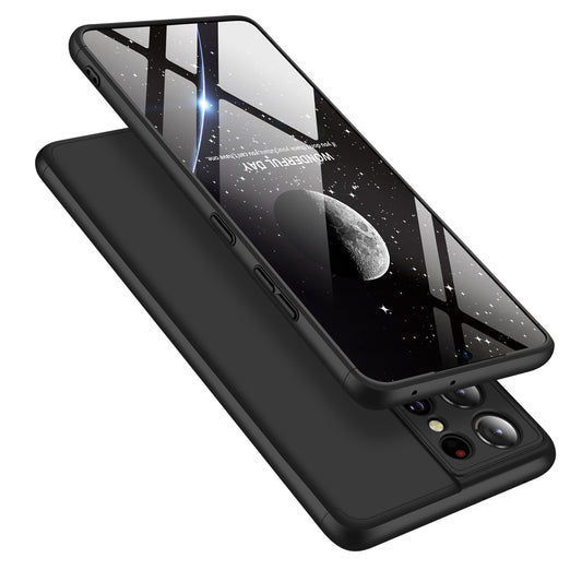 LEEKA Samsung S21 Ultra Full 3in1 Cover 360º Shockproof Armour Hard Matte PC Case