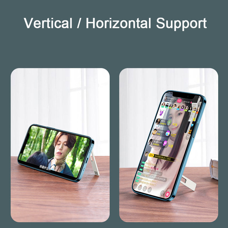Adjustable Aluminum Phone Stand Holder with Back Adhesive Kickstand