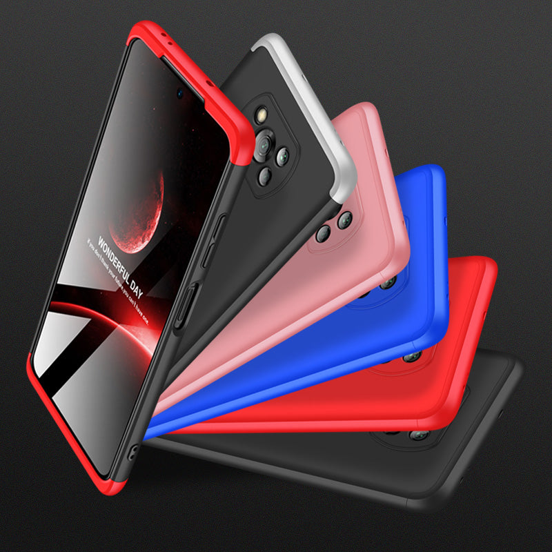 Original GKK Dual Tone 360º Case for mi POCO X3
