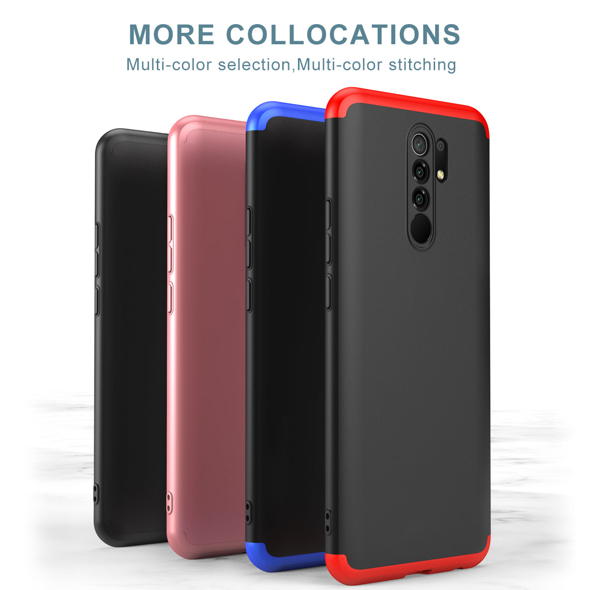 Original GKK Dual Tone 360º Case for Redmi 9