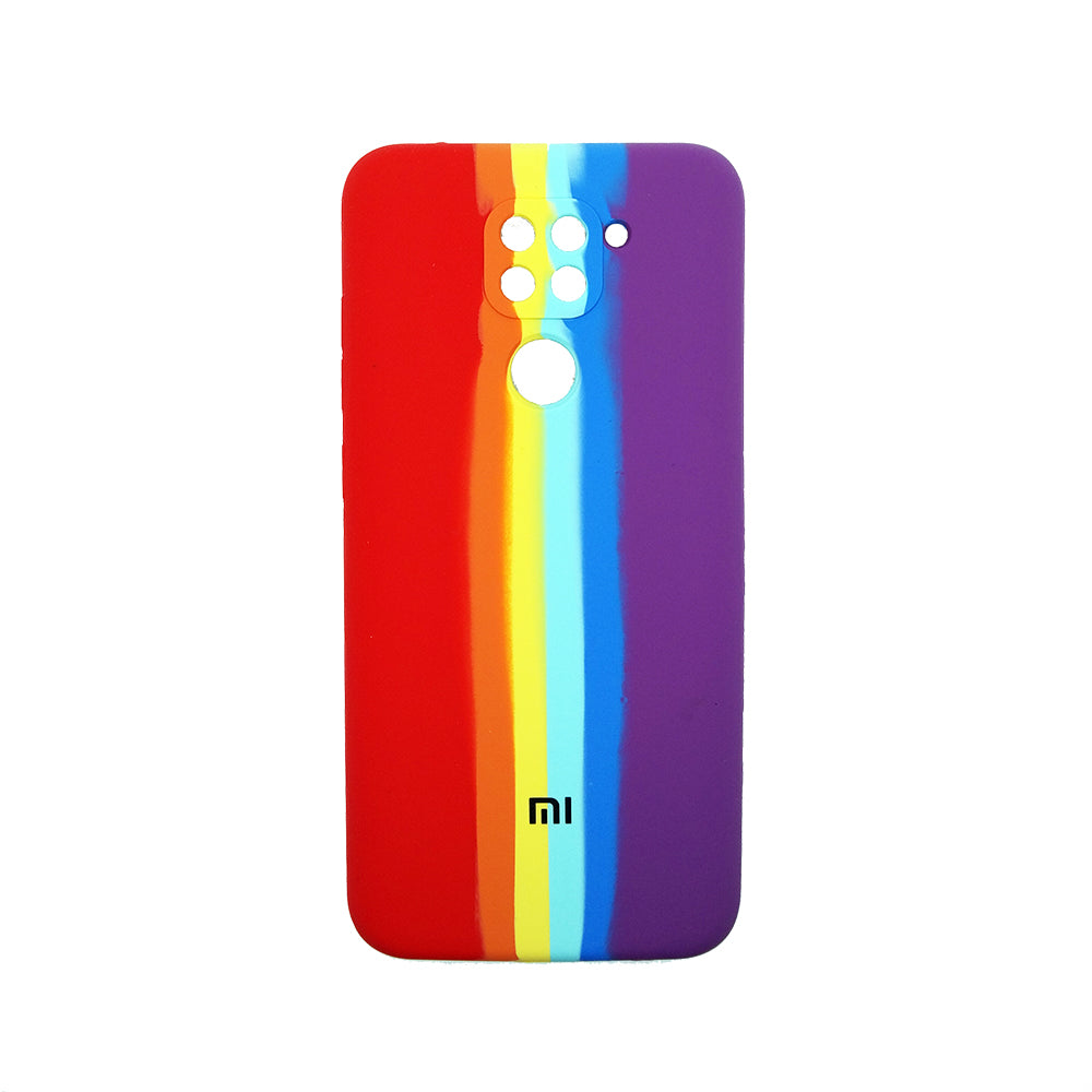 Latest Rainbow Silicone case for New Redmi Note 9