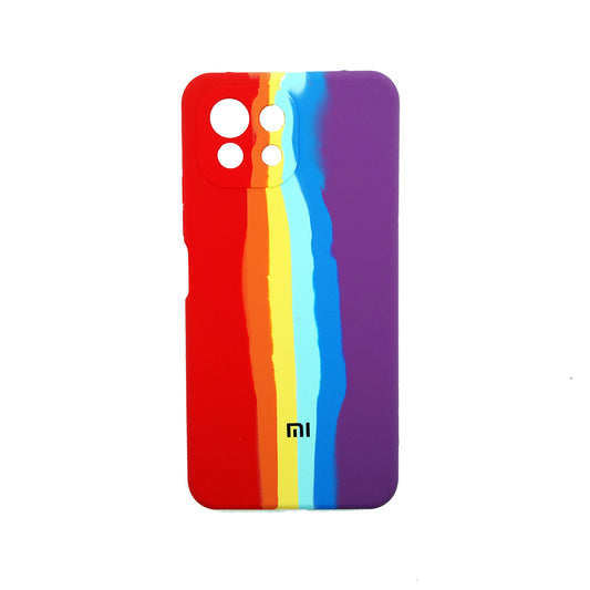 Latest Rainbow Silicone case for Xiaomi Mi 11 Lite