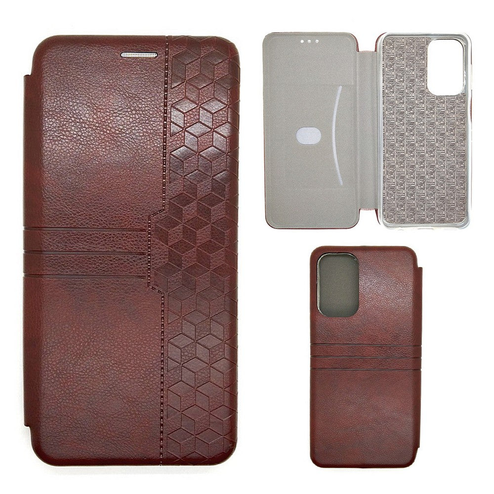 Samsung A23 Leather Pouch Case Premium Leather texture full cover