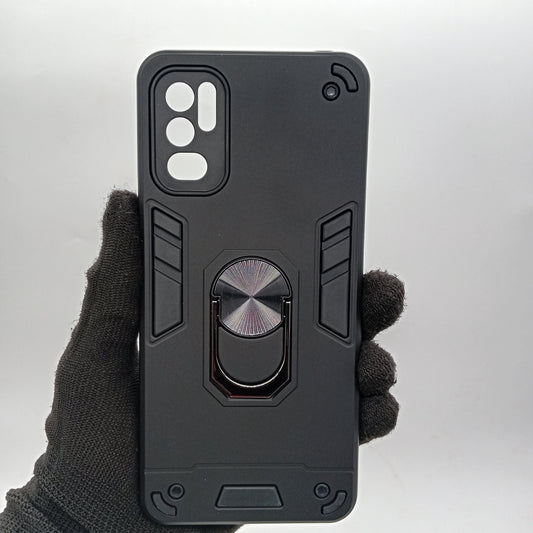 Redmi Note 10 5G Hard PC Case with ring holder Shockproof Slim back Cover
