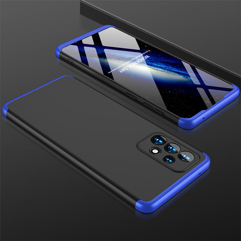 LEEKA Samsung A33 5G Full 3in1 Cover 360º Shockproof Armour Hard Matte PC Case