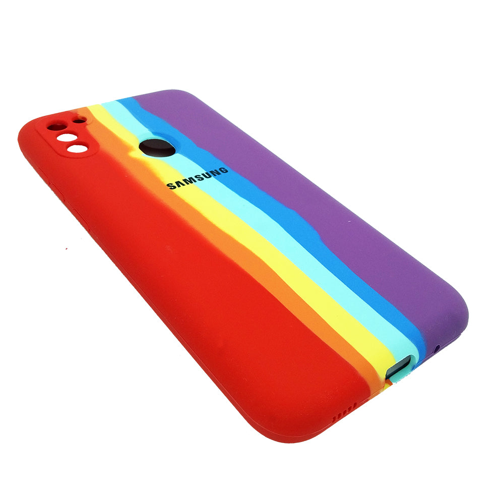 Latest Rainbow Silicone case for Samsung A11