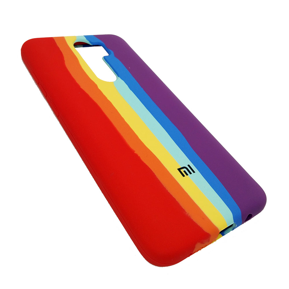 Latest Rainbow Silicone case for New Redmi Note 8 Pro