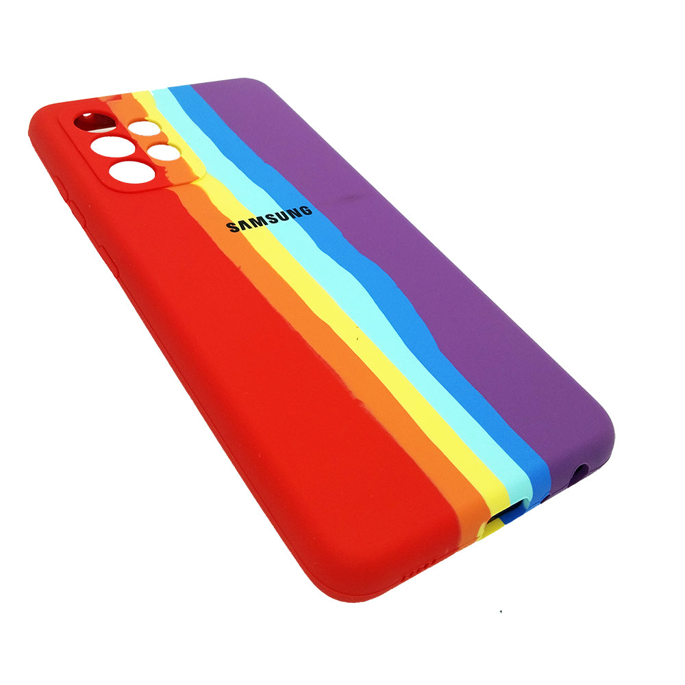 Latest Rainbow Silicone case for Samsung A52