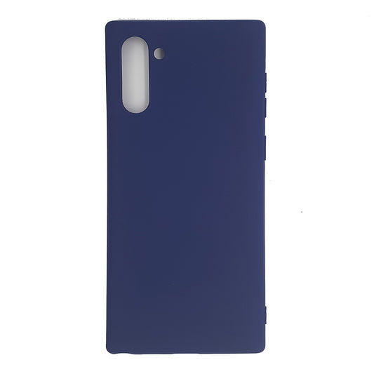 Samsung Note 10 Silicone back Cover Slim Magic TPU Case Blue