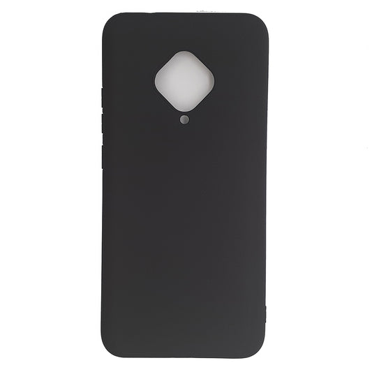 Vivo S1 Pro Silicone back Cover Slim Magic TPU Case Black