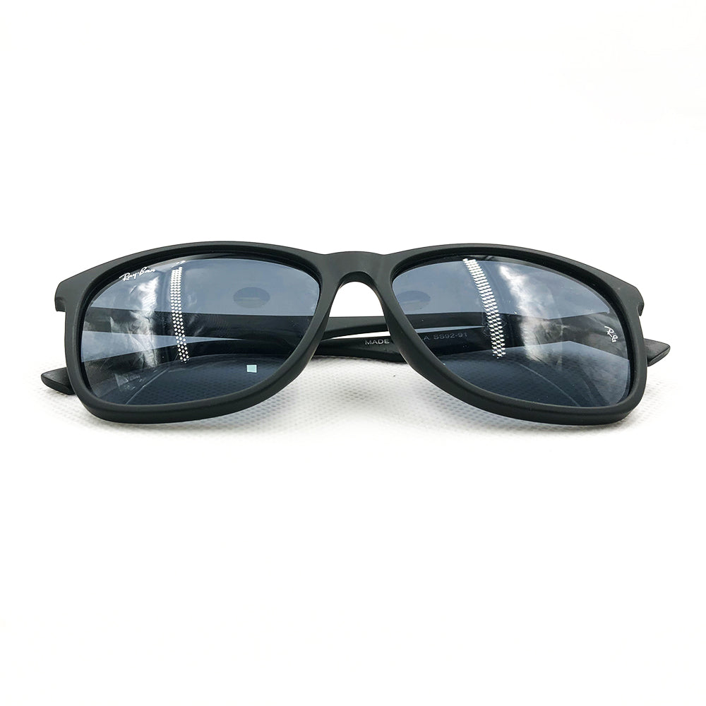Stylish unisex glass WayFarer Glossy Thick Frame casual Sunglass