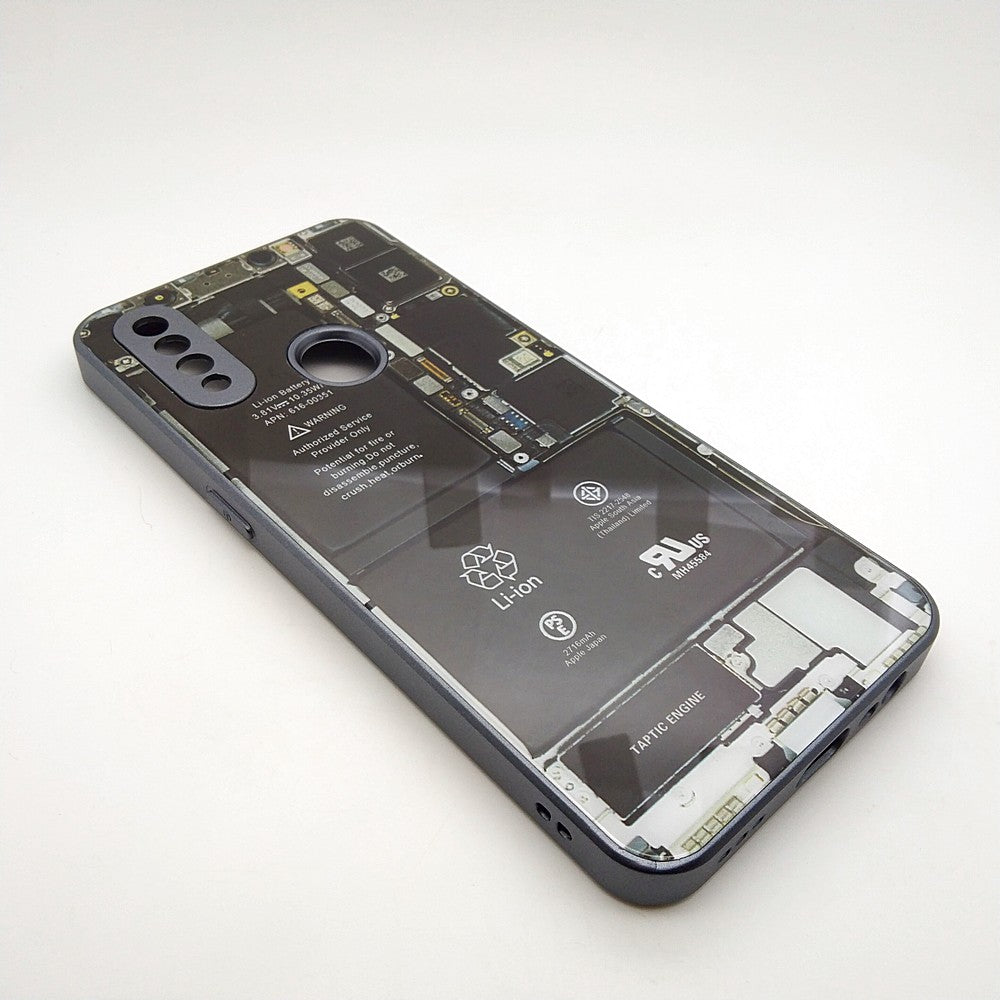 Circuit Board High Quality Hard Cover Full Camera Lens Protective Case for OPPO A31