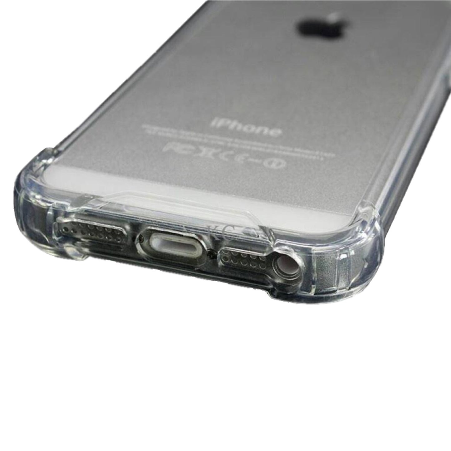 AntiShock Clear Back Cover Soft Silicone TPU Bumper case for apple iPhone 5