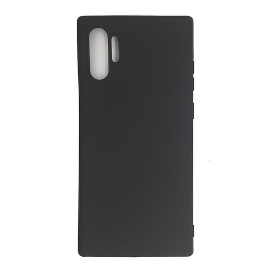 Samsung Note 10 Plus Silicone back Cover Slim Magic TPU Case Black