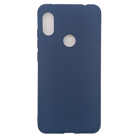 Redmi Note 6 Pro Silicone back Cover Slim Magic TPU Case Blue