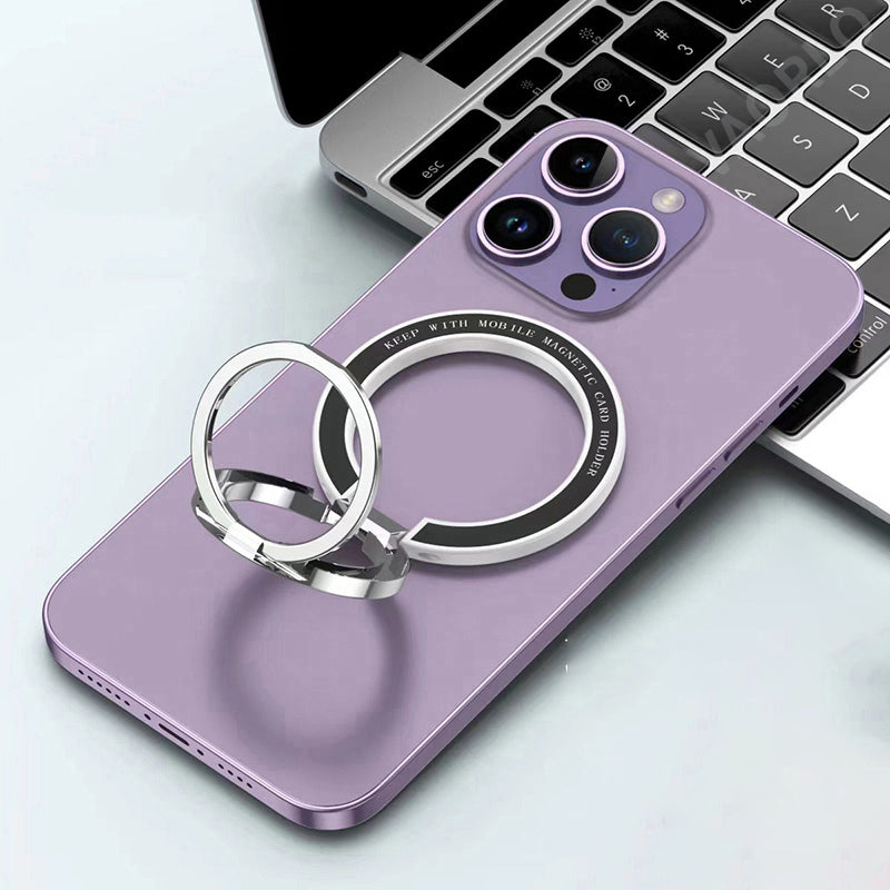 Aluminium Alloy Magnetic Stand Finger Magsafe Phone Ring Holder