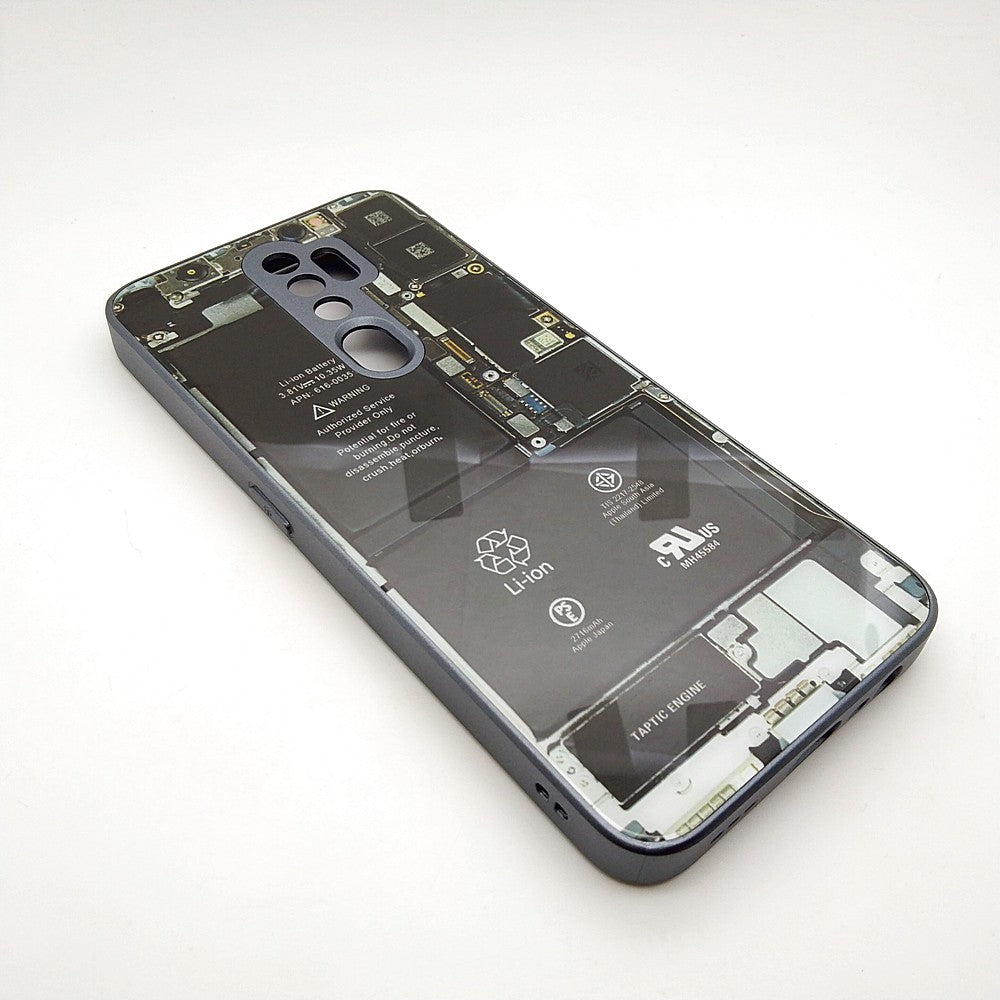Circuit Board High Quality Hard Cover Full Camera Lens Protective Case for OPPO A9 2020 / A5 2020