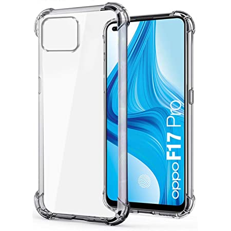 AntiShock Clear Back Cover Soft Silicone TPU Bumper case for OPPO F17 Pro