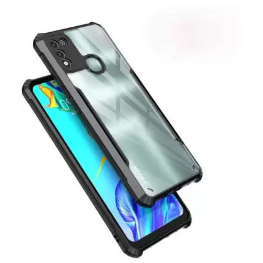 infinix Hot 10 Play case Matte Black Back Cover Soft Silicone TPU Bumper case