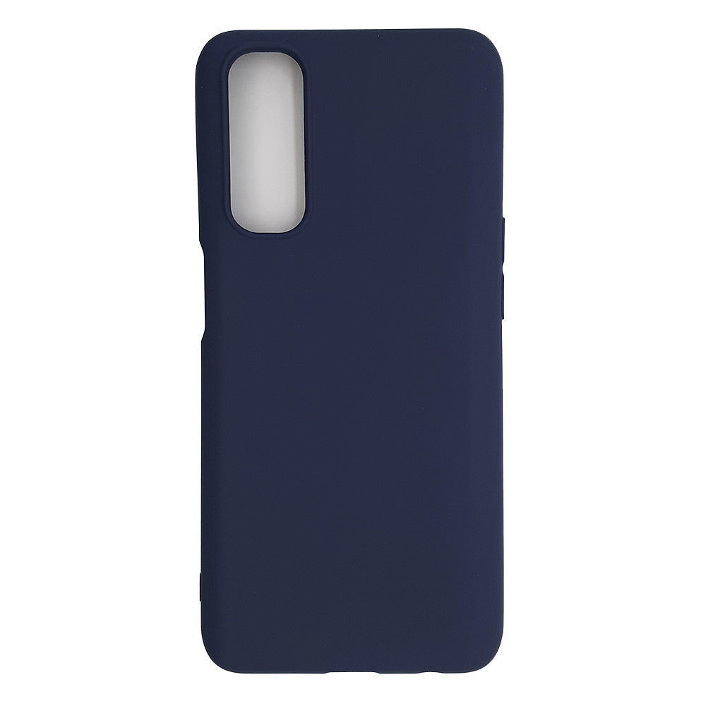 Realme 7 Silicone back Cover Slim Magic TPU Case Blue
