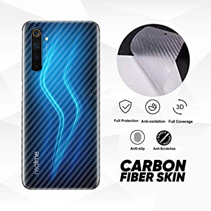 Carbon Back Sticker for Realme
