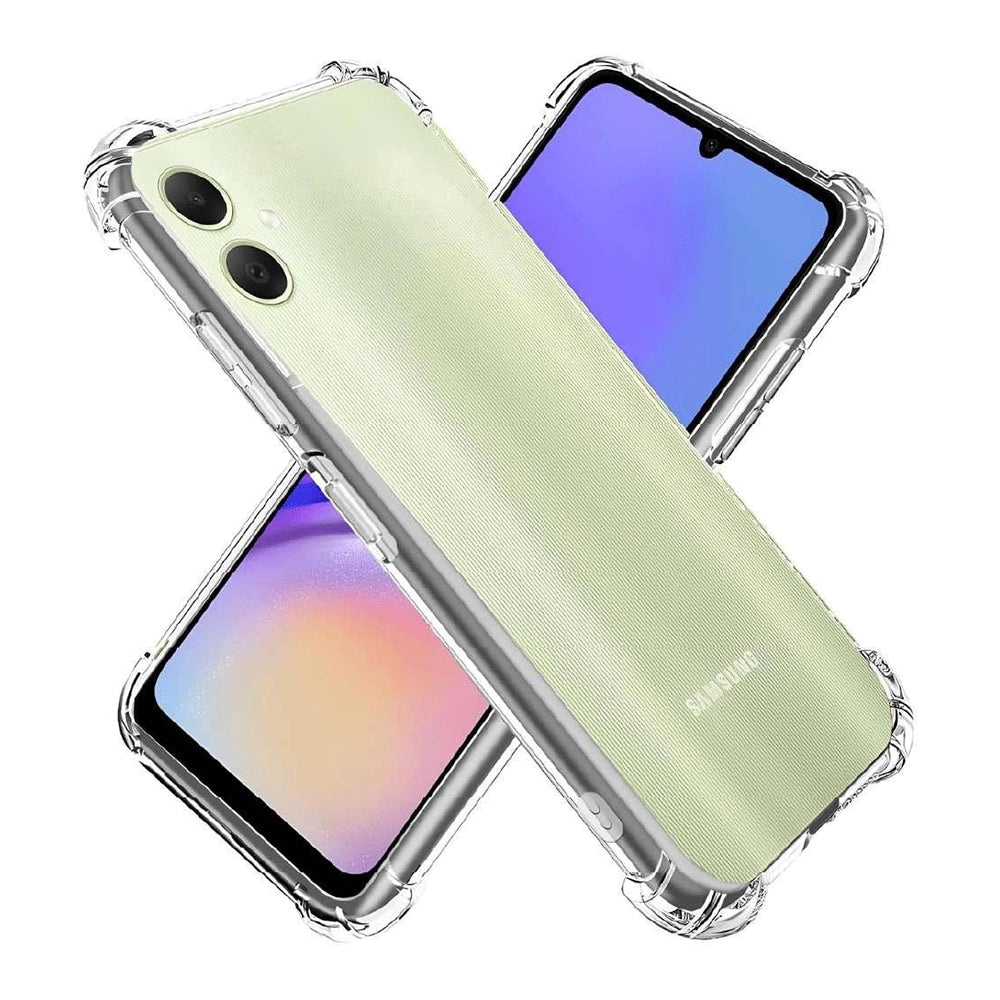 AntiShock Clear Back Cover Soft Silicone TPU Bumper case for Samsung A05