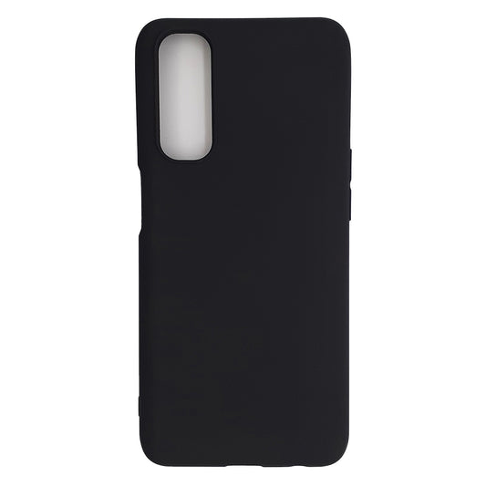 Realme 7 Silicone back Cover Slim Magic TPU Case Black
