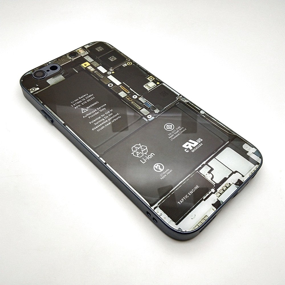 Circuit Board High Quality Hard Cover Full Camera Lens Protective Case for iPhone 6