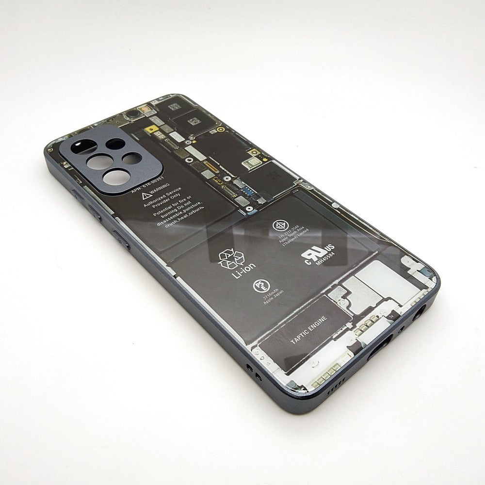 Circuit Board High Quality Hard Cover Full Camera Lens Protective Case for Samsung A52 4G