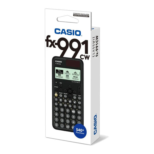 Casio FX-991CW ClassWiz Scientific Calculator – 100% Original & Genuine Casio | High-Resolution Display | Advanced Scientific Functions | Non-Programmable Calculator for School, University, Engineering & Professional Use