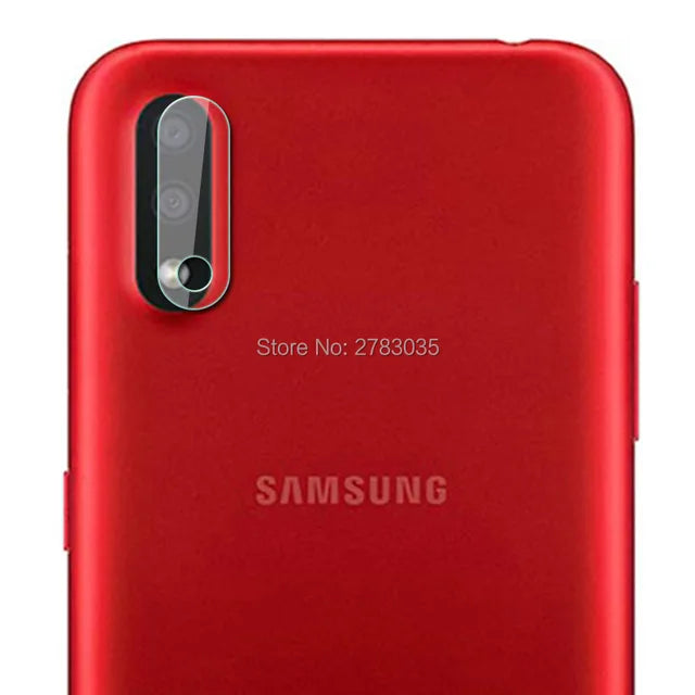Samsung A01 Camera lens 9H clear glass