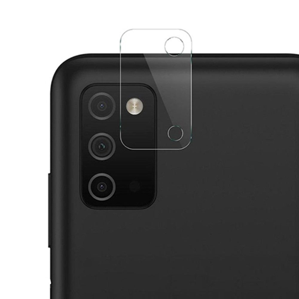 Combo Pack of Tempered Glass Screen Protector, Carbon Fiber Back Sticker, Camera lens Clear Glass Bundel for Samsung Galaxy A03s