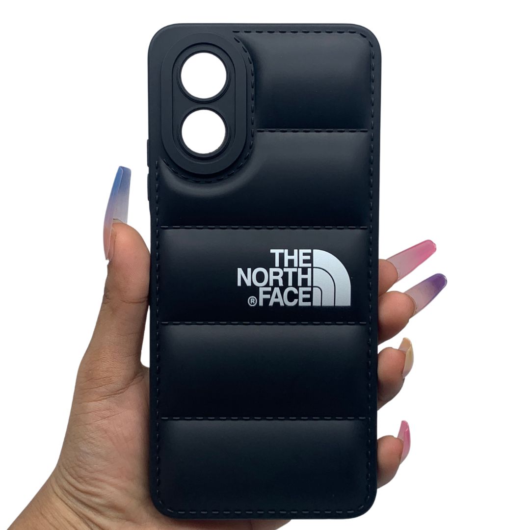 OPPO A18 Puffer Jacket Case Shock-Absorbing Air Cushion Back Cover