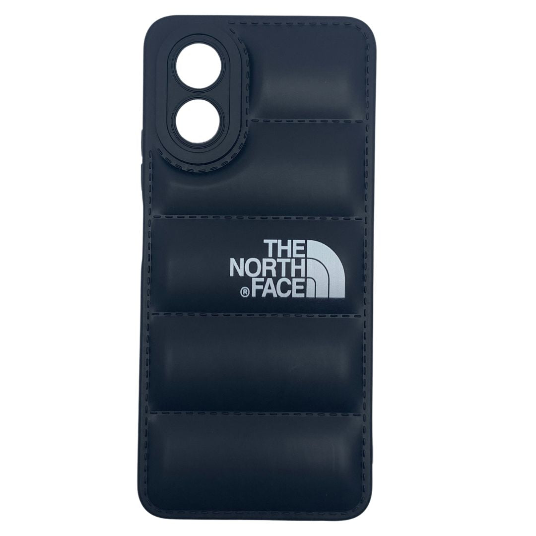 OPPO A18 Puffer Jacket Case Shock-Absorbing Air Cushion Back Cover