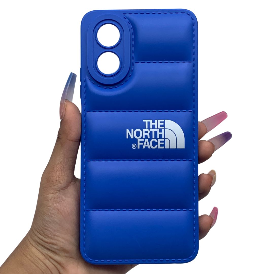 OPPO A18 Puffer Jacket Case Shock-Absorbing Air Cushion Back Cover