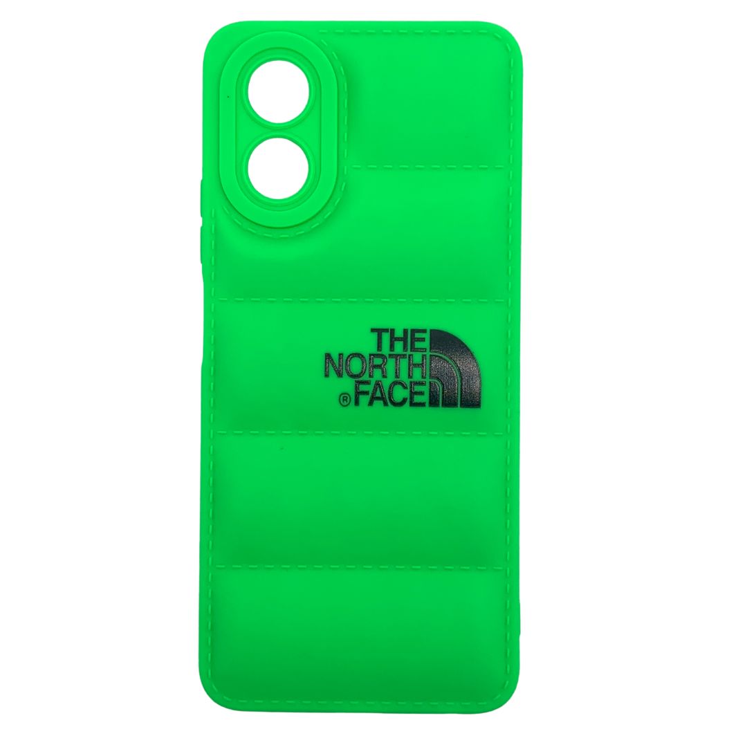 OPPO A18 Puffer Jacket Case Shock-Absorbing Air Cushion Back Cover