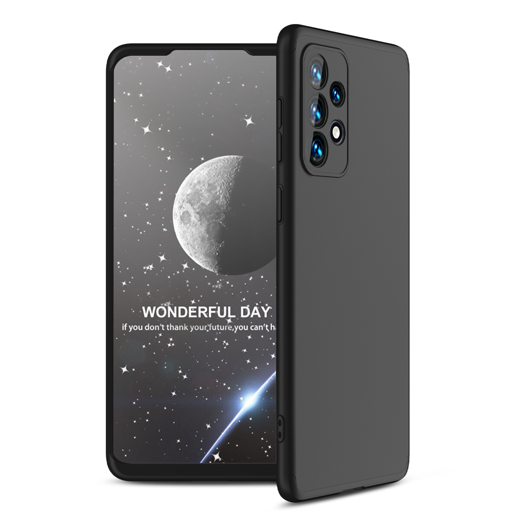 LEEKA Samsung A33 5G Full 3in1 Cover 360º Shockproof Armour Hard Matte PC Case
