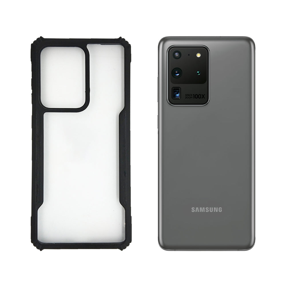 ALY Soft Silicone TPU Bumper Case For Samsung S20 Ultra