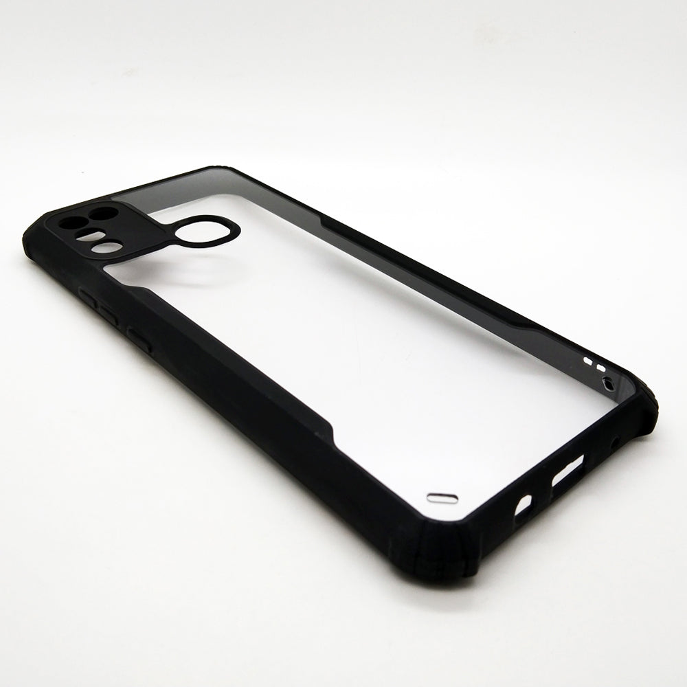 infinix Hot 10 Play case Matte Black Back Cover Soft Silicone TPU Bumper case