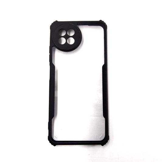 itel S23 case Matte Black Back Cover Soft Silicone TPU Bumper case