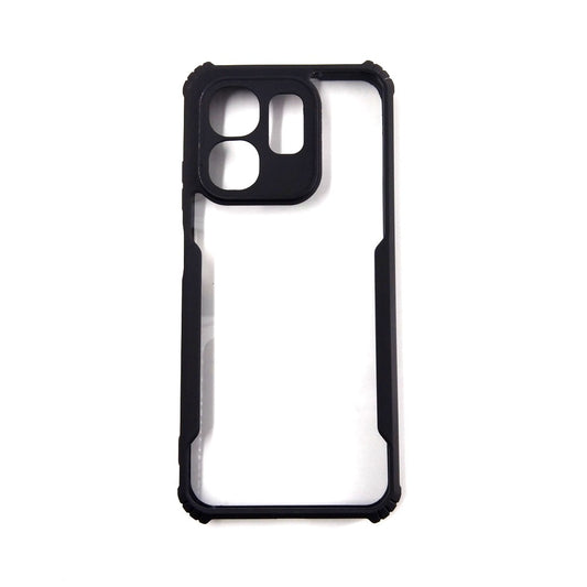 infinix Smart 9 case Matte Black Back Cover Soft Silicone TPU Bumper case