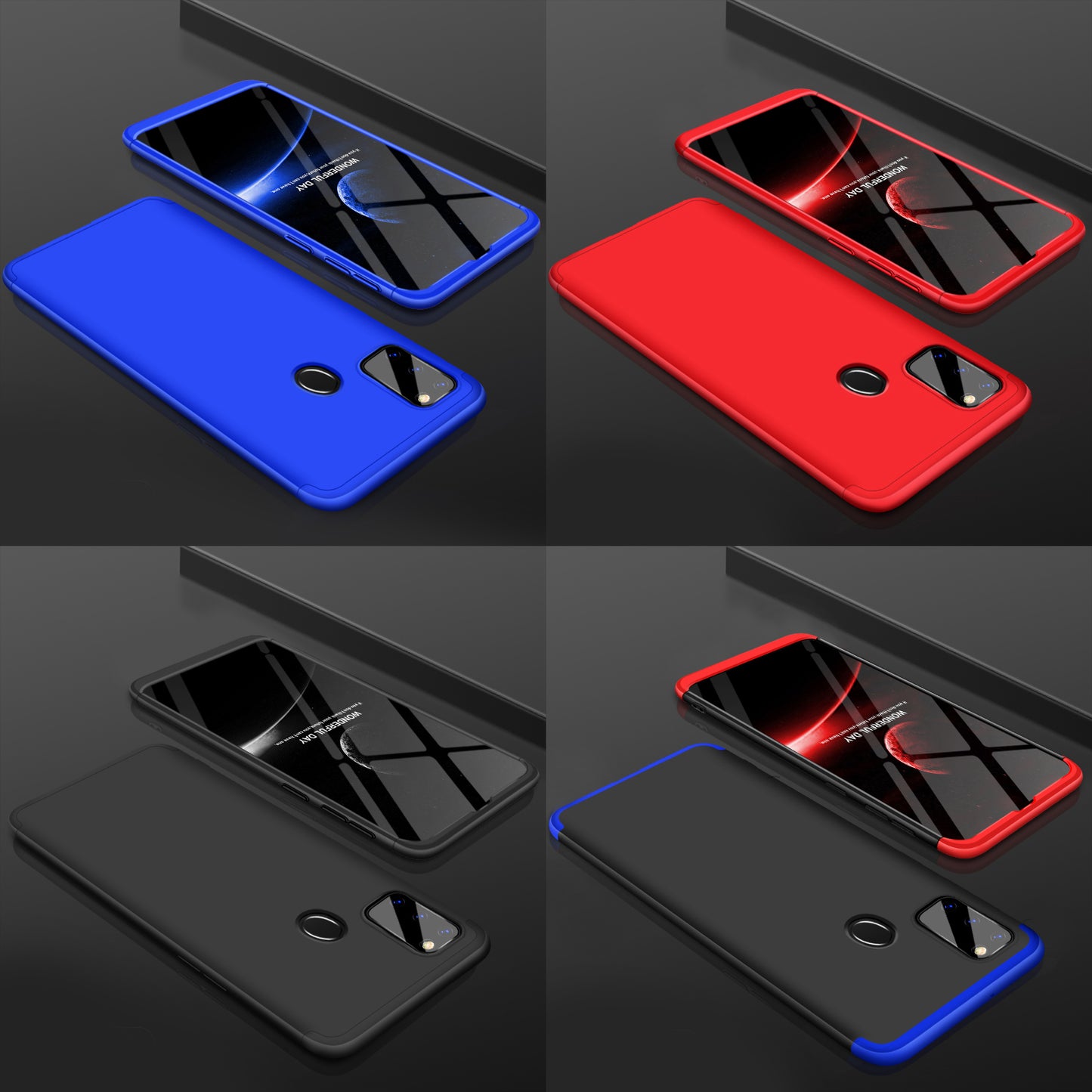 Original GKK Dual Tone 360º Case for Samsung M21