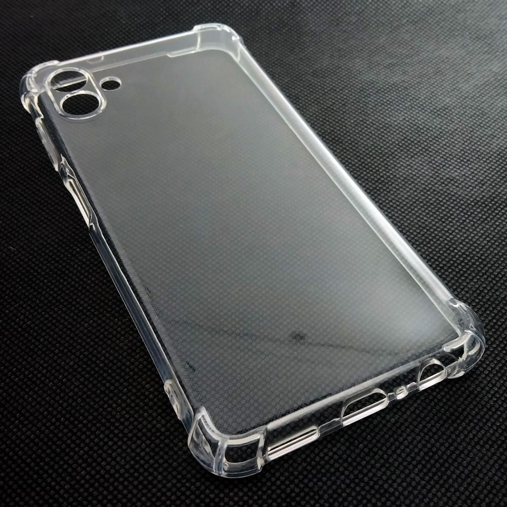 AntiShock Clear Back Cover Soft Silicone TPU Bumper case for Samsung A05