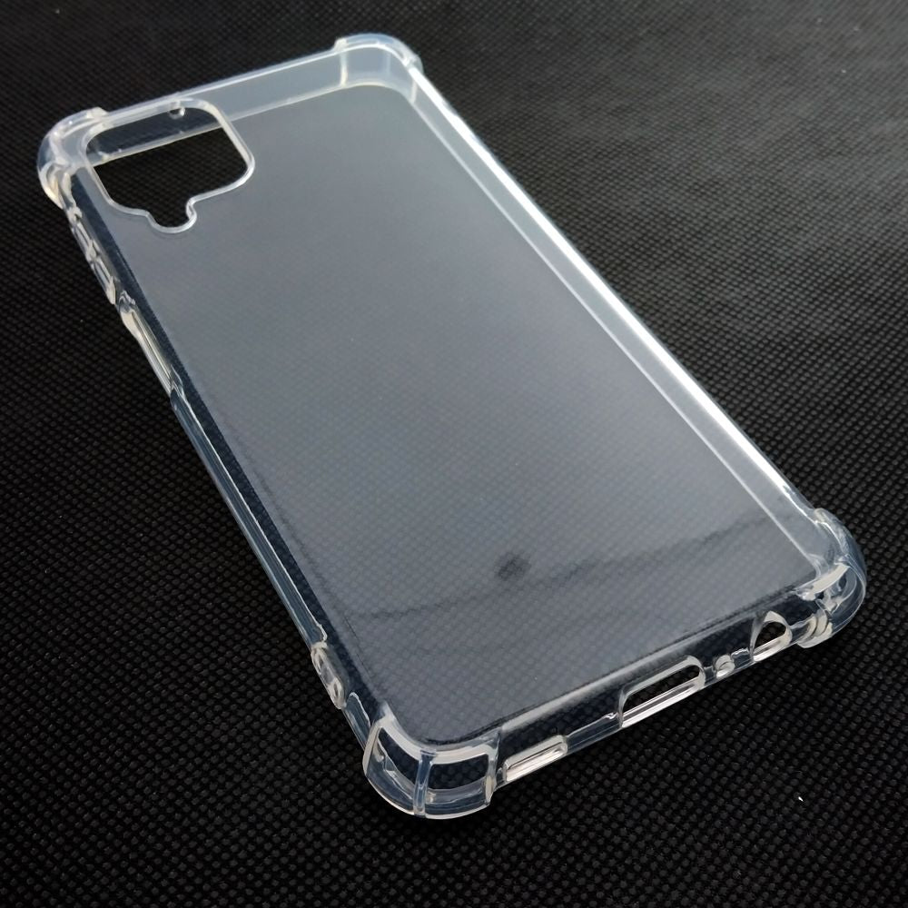 AntiShock Clear Back Cover Soft Silicone TPU Bumper case for Samsung M12